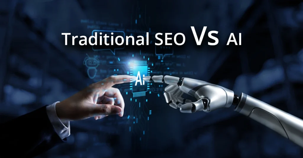 Traditional SEO vs. AEO SEO